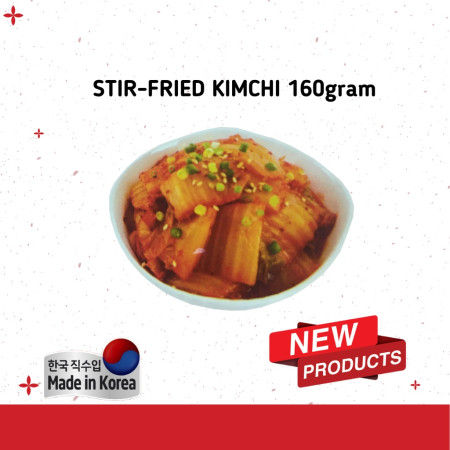 Migachan Stir-Fried Kimchi 160g Made in Korea [Kimchi Goreng Sawi Putih Praktis Siap Saji]