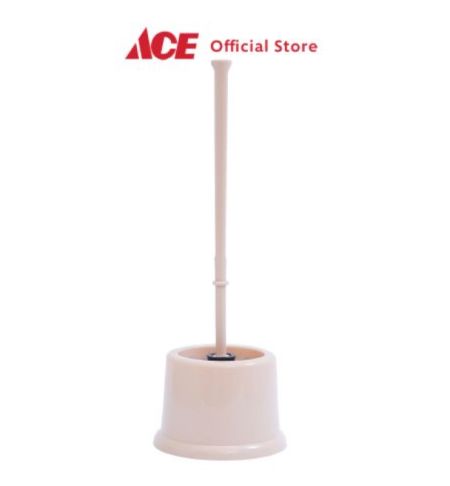 Ace Ataru Sikat Toilet - Krem Sand Bathroom Brush Sikat Wc Serbaguna Alat Kebersihan Pembersih Kamar Mandi