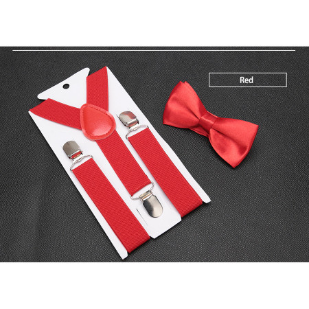 Suspender + Bow Tie Untuk Anak