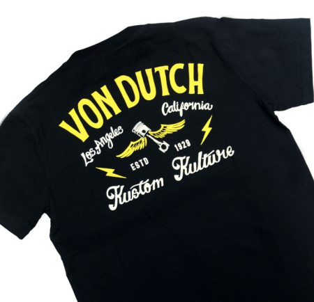 Von Dutch Tshirt Q23 Black