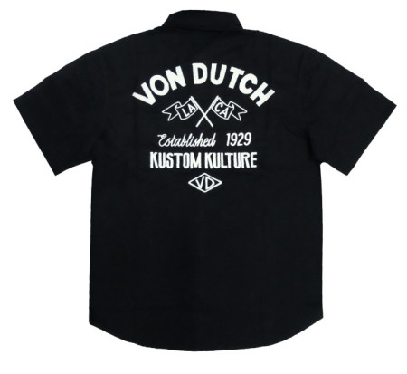 Von Dutch Workshirt 0992 Black