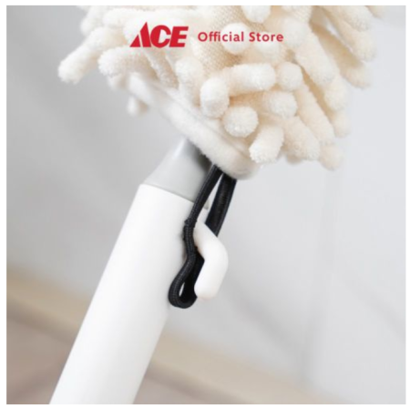Ace Satto Kemoceng Flexible Cleaning Tool Microfiber Broom Stick Alat Pembersih Debu Dust Cleaner Alat Kebersihan Peralatan Rumah