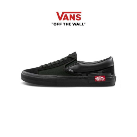 Slip On Cut And Paste All Black