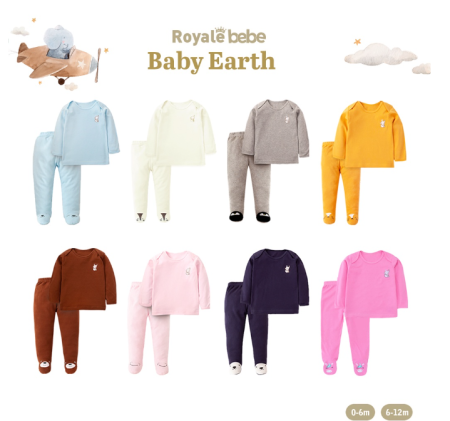 Royale Bebe - Piyama Bayi (Baby Earth)
