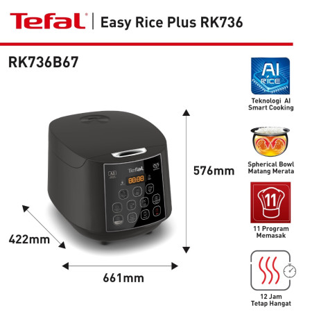 Tefal 1.8L Easy Rice Plus RK736