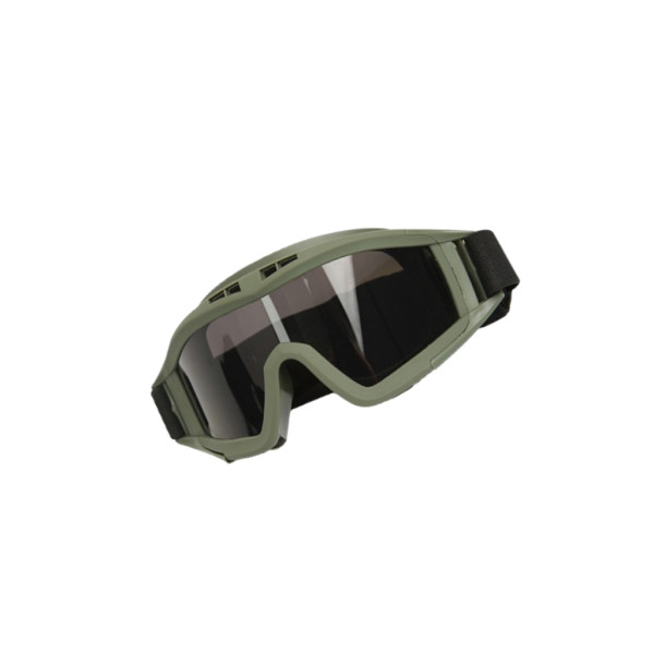 Hamlin Owen Kacamata Olahraga Taktis Airsoft Ski Goggles with 3 Lens ORIGINAL - Army Green
