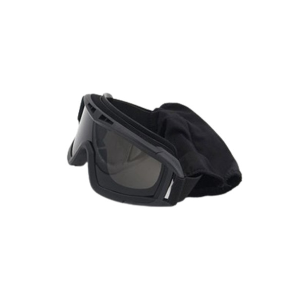 Hamlin Owen Kacamata Olahraga Taktis Airsoft Ski Goggles with 3 Lens ORIGINAL - Black