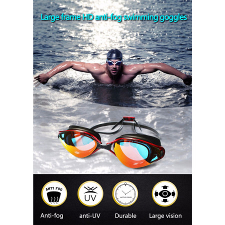 Kacamata Renang Anti Fog UV Protection WHALE - GOG-3550