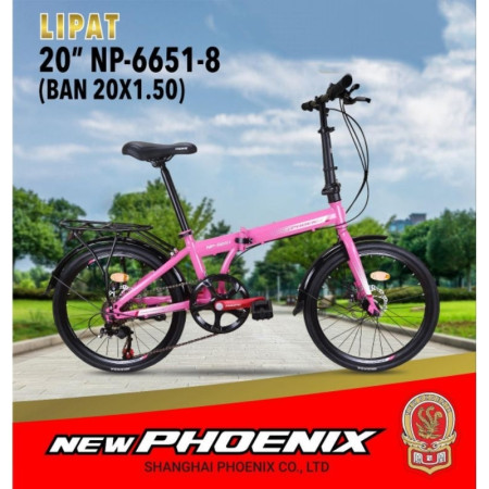 Sepeda 20 lipat phoenix star dan velion dan new phoenix