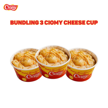 CIOMY - Paket Bundling 3 Cuanki Cheese Cup Reguler