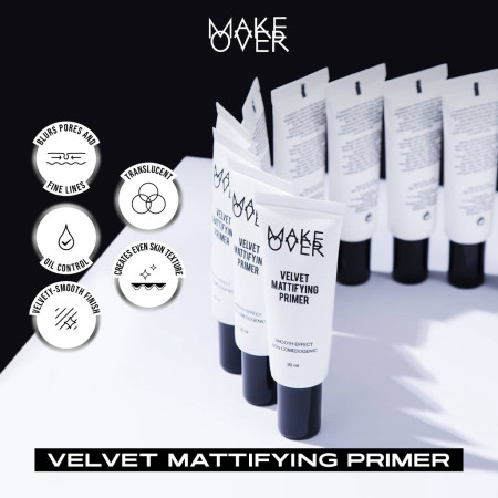 MAKE OVER Velvet Mattifying Primer - Primer matte