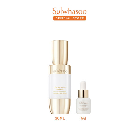 Sulwhasoo Concentrated Ginseng Brightening Serum - 30 ml Set