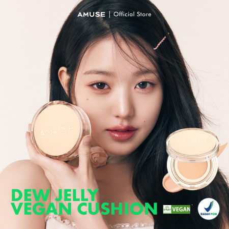 AMUSE - Dew Jelly Vegan Cushion, 1.5 Clear
