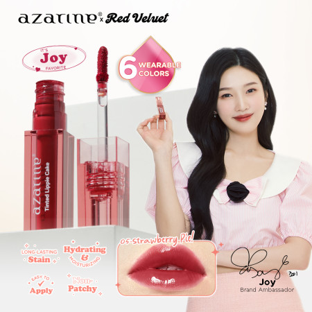 [Azarine x Red Velvet] Tinted Lippie Cake Lip Tint ala Korea Longlasting Hydrating Extra Moisturizing 2.9ml