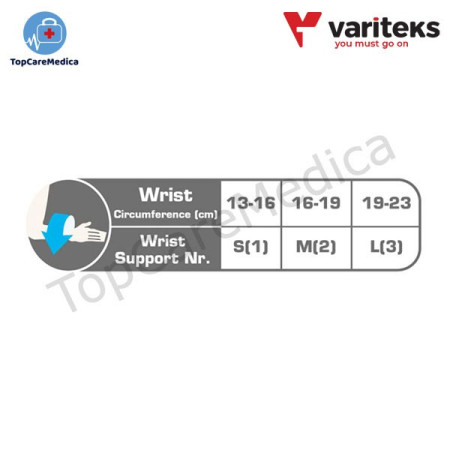Variteks Wrist and Thumb Support (Aksesoris Olahraga) - 722 - L