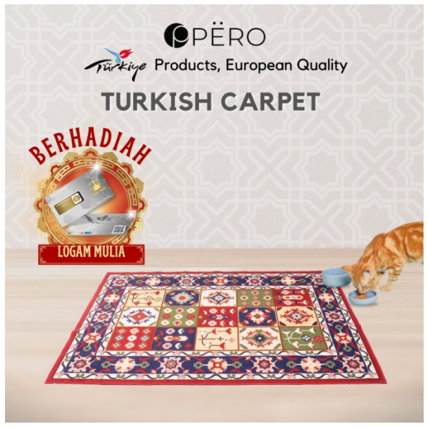 Pero Aksy Turkish Style Carpet / Bedroom Living Room Karpet Turkiye