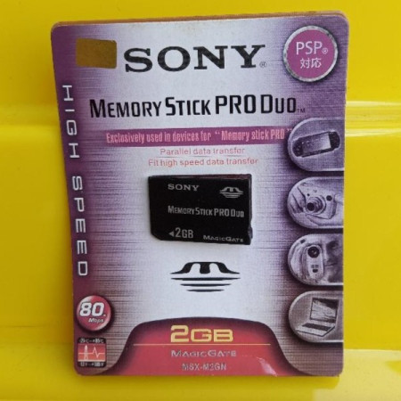 Memory Stick Pro Duo PSP 2GB 4GB Original - Memori Stik Produo 2G 4G - 2GB