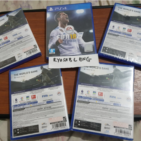 GAME PS4 FIFA 18 - Reg 3 ASIA English BARU & SEGEL FIFA18 FIFA 2018