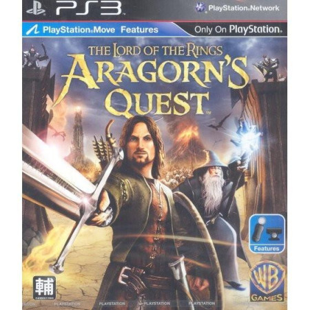 KASET GAME ORIGINAL BD PS3 THE LORD OF THE RINGS ARAGORN'S QUEST