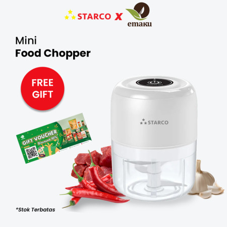 Starco Portable Food Chopper/Mini Food Chopper/Mini Chopper USB Charge 250 ML
