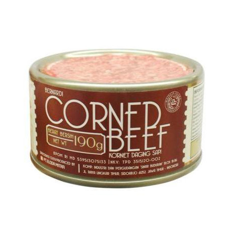 Bernardi Corned Beef 190 Gram Makanan Kaleng