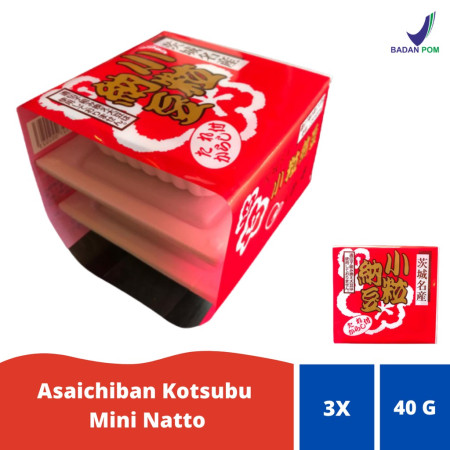 Asaichiban Kotsubu Mini Natto (40grx3)