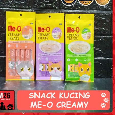 Snack untuk Kucing Meo Creamy Treats - MAGURO