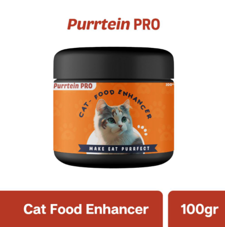 Vitamin Kesehatan Nafsu Makanan Kucing Tinggi Protein Purrtein Pro Cat 100gr