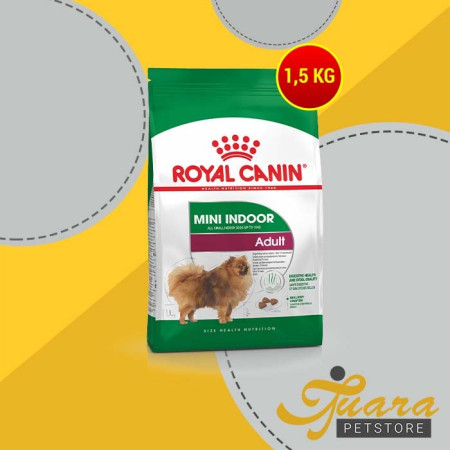 Makanan Anjing Royal Canin Mini Indoor Adult 1,5 Kg