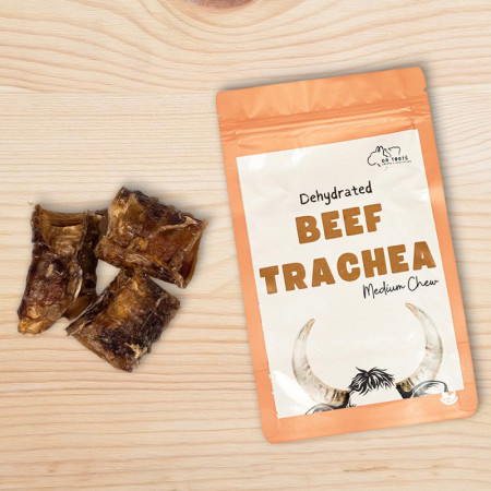 Beef Trachea Natural Chew/ Dog Snack Sehat Treats Gigitan Anjing Murah