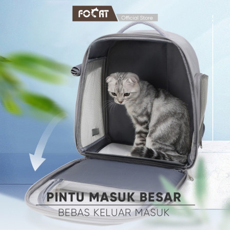 Tas Kucing Travel Bag M55 Pet Cargo Hewan Peliharaan Rucksack Backpack