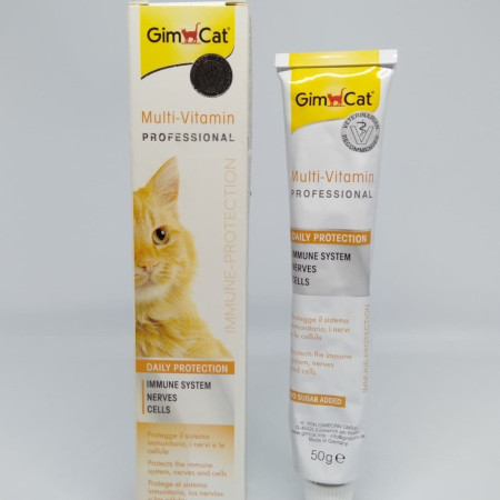 Gim Cat Multivitamin Profesional / Multivitamin Kucing / Pasta - 50 GR