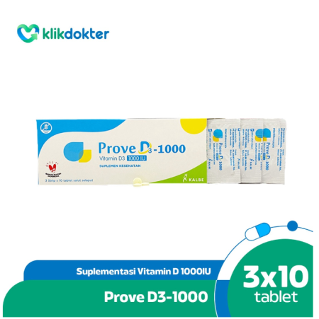 Prove D3 1000IU (30) - Vitamin D3