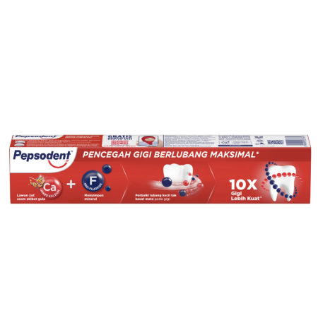 Pepsodent - Pasta Gigi Pencegah Gigi Berlubang 225g