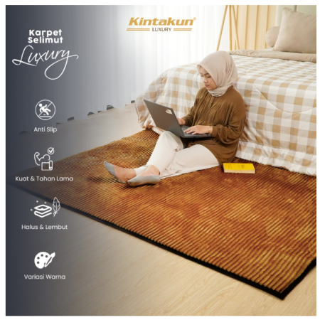 Kintakun Karpet Selimut Busa 150 x 200 Luxury Halus & Lembut - Owen