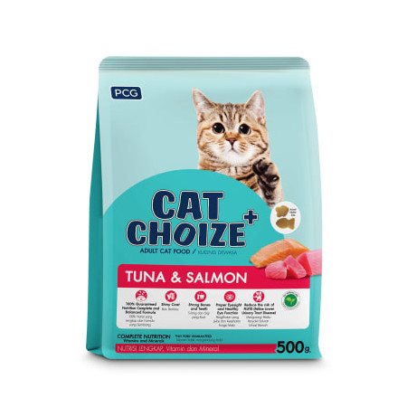 Cat Choize+ Adult Tuna & Salmon 1 bag x 500 g