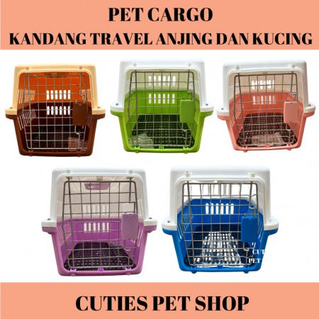 PET CARGO SMALL KANDANG ANJING KUCING PET CARRIER FOR DOG AND CAT