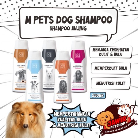 M PETS DOG SHAMPOO mpets shampo anak anjing sampo anti kutu dan jamur murah
