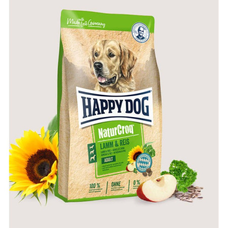Happy Dog Naturcroq Lamb & Rice 15kg