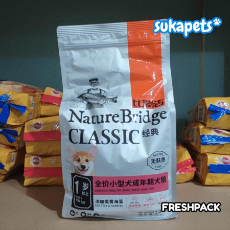 Nature Bridge Classic Small Breed Adult Dog Food 1.5kg