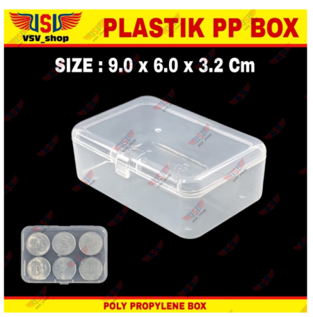 Kotak Penyimpanan Box Plastik Kecil PP Case Small Plastic Storage Box2