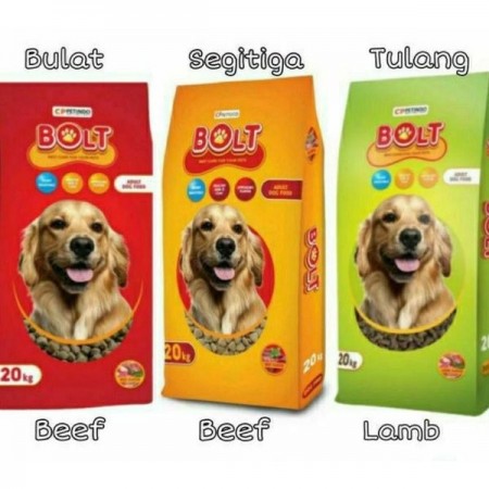 Bolt dog food Lamb Tulang 20kg