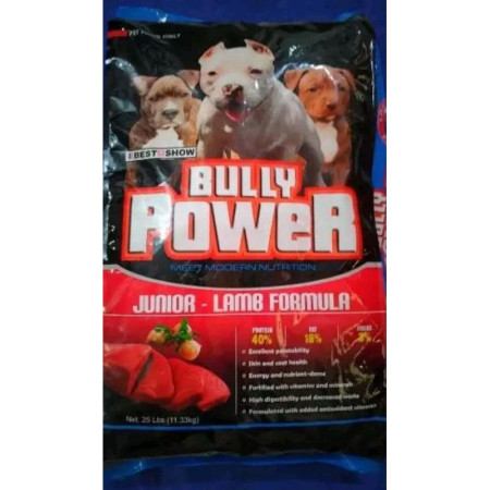 Bully Power Junior [11.33 Kg] Lamb Formula Bully Power Puppy 11kg