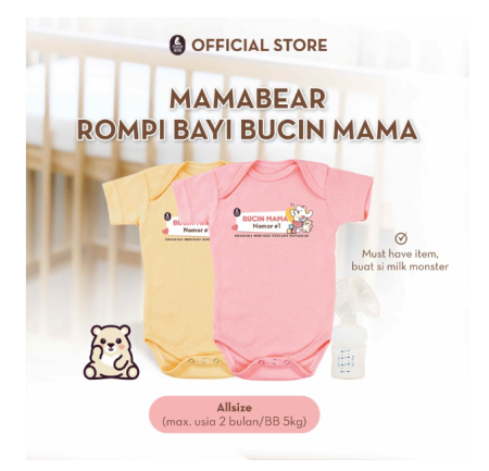 MamaBear Romper Baby - Pakaian Bayi Baju Perlengkapan Bayi