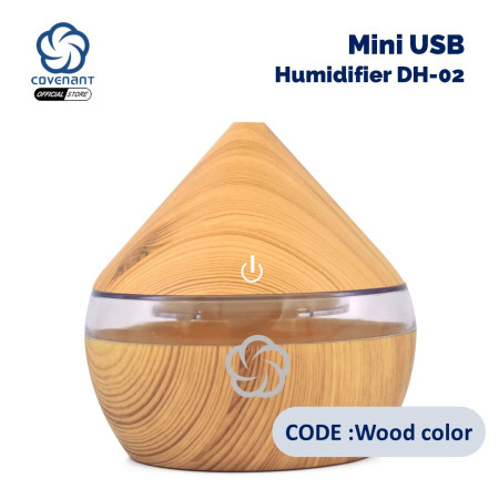 Covenant Humdifier Diffuser 300ml DH02 Aroma Theraphy Essensial Oil - Wood Color
