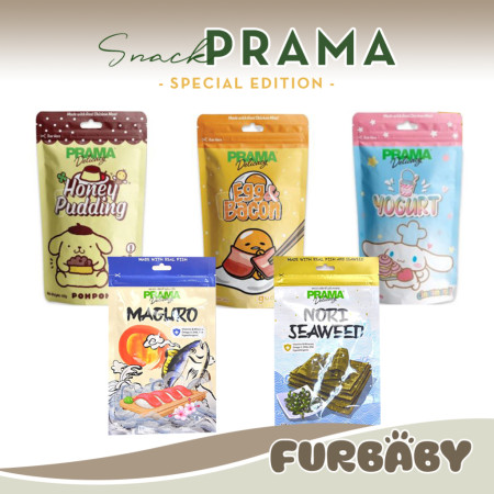 Snack/Cemilan Anjing/Dog Treats Prama Delicacy Special Edition 70gr