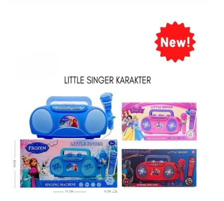 Mainan Karaoke Anak Mainan Anak Microphone Super Singer MP3 Karaoke