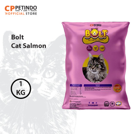 Bolt Salmon Cat Food Makanan Kucing 1 kg