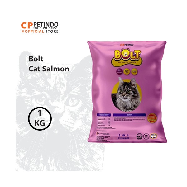Bolt Salmon Cat Food Makanan Kucing 1 kg