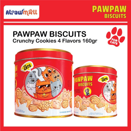 AlpawMall PawPaw Biscuits - Cat Series 160gr